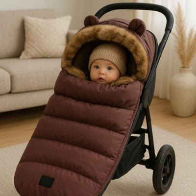 CHANCELIERE HIVER POUSSETTE : Acajou Câline™ - Bebe - nise