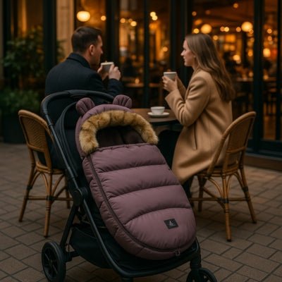 CHANCELIERE HIVER POUSSETTE : Acajou Câline™ - Bebe - nise