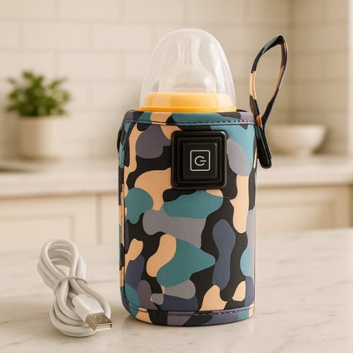 CHAUFFE BIBERON PORTABLE : Caliboo™ Sans Stress - Bebe - nise