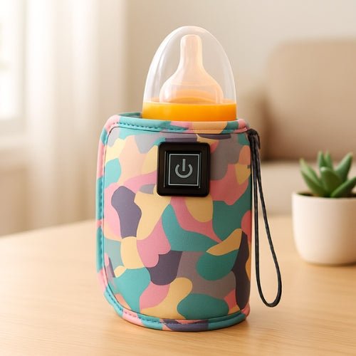 CHAUFFE BIBERON PORTABLE : Caliboo™ Sans Stress - Bebe - nise