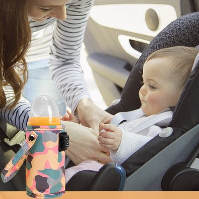 CHAUFFE BIBERON PORTABLE : Caliboo™ Sans Stress - Bebe - nise
