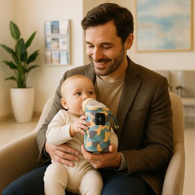 CHAUFFE BIBERON PORTABLE : Caliboo™ Sans Stress - Bebe - nise