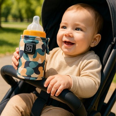 CHAUFFE BIBERON PORTABLE : Caliboo™ Sans Stress - Bebe - nise