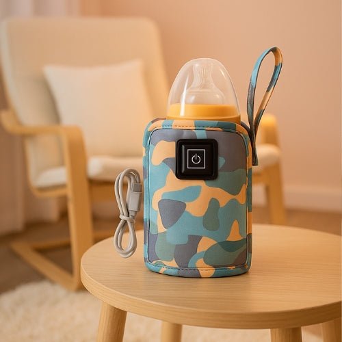 CHAUFFE BIBERON PORTABLE : Caliboo™ Sans Stress - Bebe - nise