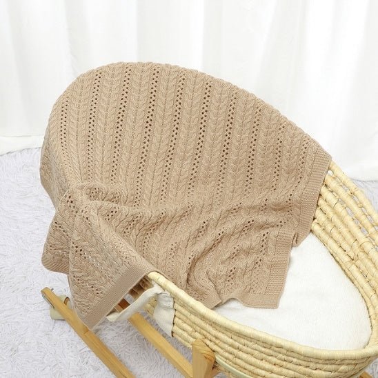 COUVERTURE TRICOT BEBE | Doudou Sleep - Bebe - nise