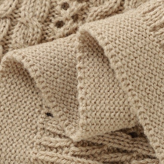 COUVERTURE TRICOT BEBE | Doudou Sleep - Bebe - nise