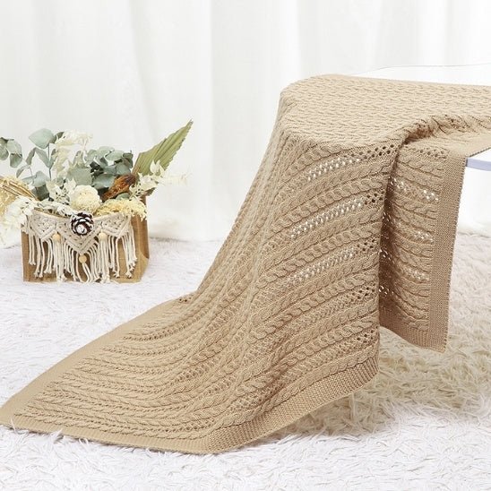 COUVERTURE TRICOT BEBE | Doudou Sleep - Bebe - nise