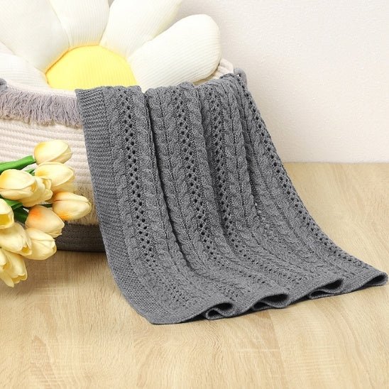 COUVERTURE TRICOT BEBE | Doudou Sleep - Bebe - nise