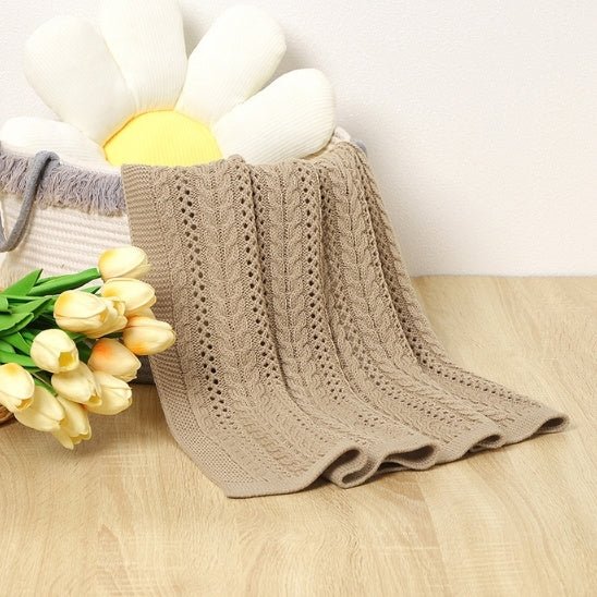 COUVERTURE TRICOT BEBE | Doudou Sleep - Bebe - nise