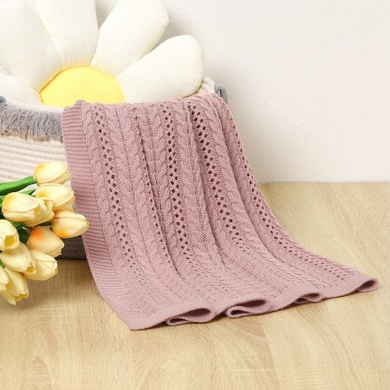 COUVERTURE TRICOT BEBE | Doudou Sleep - Bebe - nise