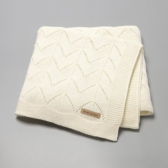 COUVERTURE BÉBÉ TRICOT | PlumiBaby™ - Bebe - nise