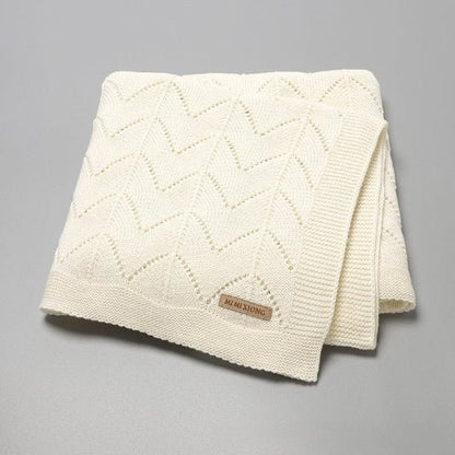 COUVERTURE BÉBÉ TRICOT | PlumiBaby™ - Bebe - nise