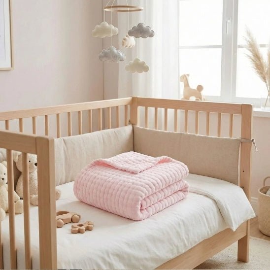 COUVERTURE BEBE EN COTON | 12 COUCHES Auréna™ - Bebe - nise