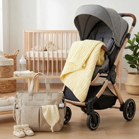 COUVERTURE BEBE EN COTON | 12 COUCHES Auréna™ - Bebe - nise