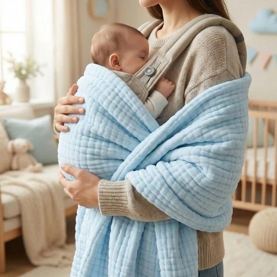 COUVERTURE BEBE EN COTON | 12 COUCHES Auréna™ - Bebe - nise