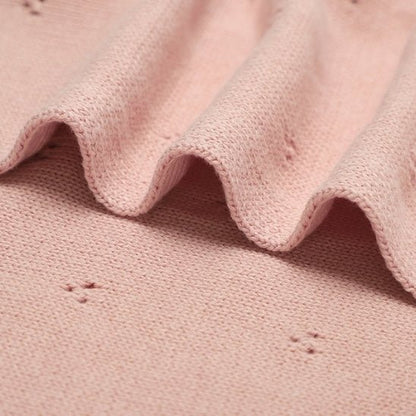 COUVERTURE BEBE EN CROCHET | 100% coton Nacréa™ - Bebe - nise