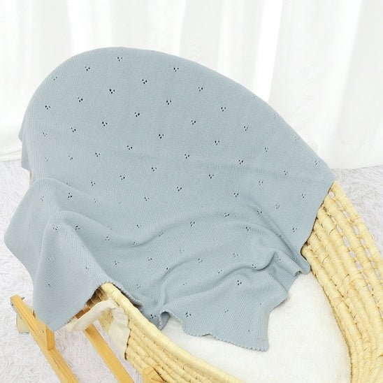 COUVERTURE BEBE EN CROCHET | 100% coton Nacréa™ - Bebe - nise