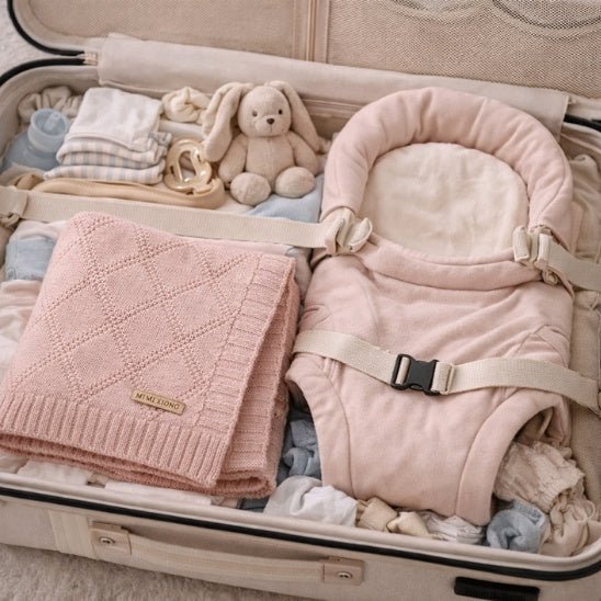 COUVERTURE BEBE EN TRICOT 100% coton | Doudoucocon™ - Bebe - nise