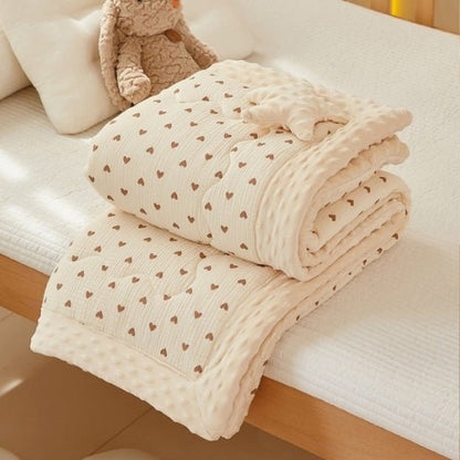 COUVERTURE BEBE GAZE DE COTON | Douceur Naturelle - Bebe - nise