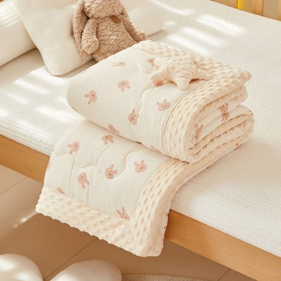 COUVERTURE BEBE GAZE DE COTON | Douceur Naturelle - Bebe - nise