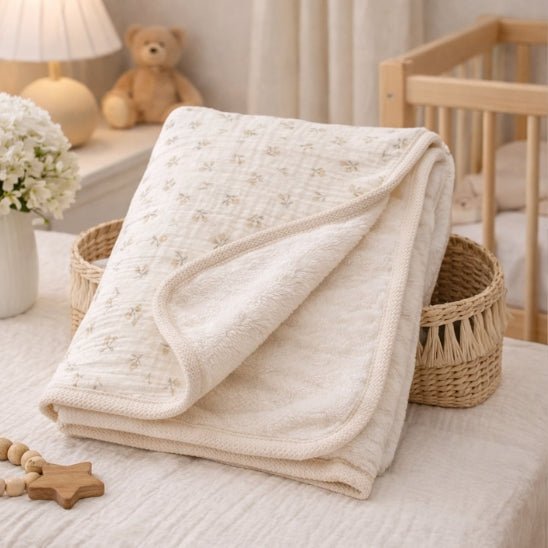 COUVERTURE BEBE POLAIRE | Ultra - douce - Bebe - nise