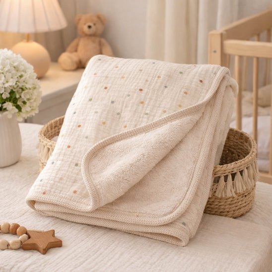 COUVERTURE BEBE POLAIRE | Ultra - douce - Bebe - nise