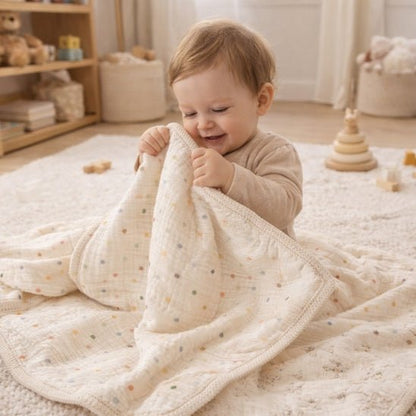 COUVERTURE BEBE POLAIRE | Ultra - douce - Bebe - nise