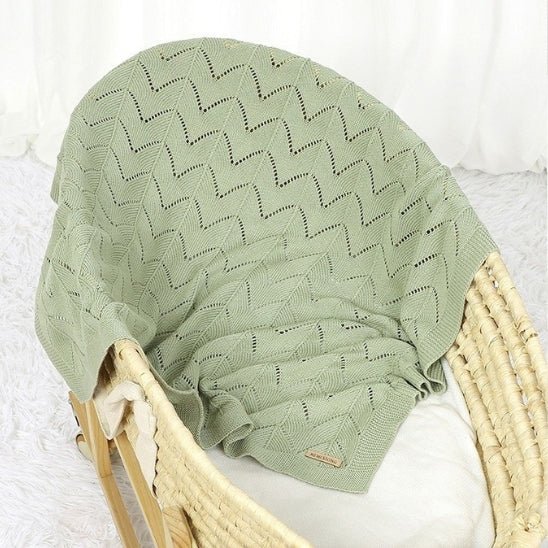 COUVERTURE BÉBÉ TRICOT | PlumiBaby™ - Bebe - nise