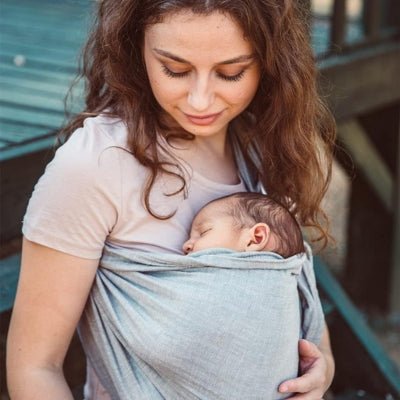 ECHARPE DE PORTAGE BEBE : LuneTissu™ Chaleureuse et Compacte - Bebe - nise