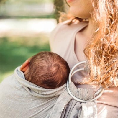ECHARPE DE PORTAGE BEBE : LuneTissu™ Chaleureuse et Compacte - Bebe - nise