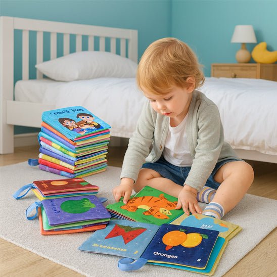 LIVRE BEBE EN TISSUS : P’tit Textil™ - Bebe - nise