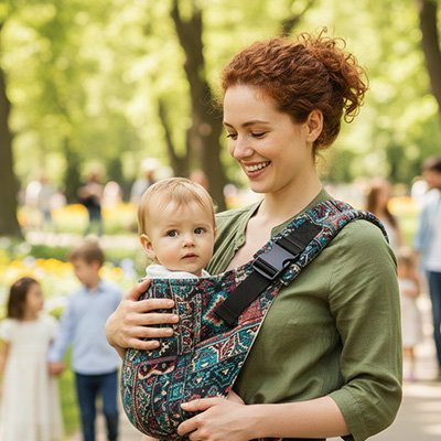 ÉCHARPE DE PORTAGE BÉBÉ | LumaWrap™ - Bebe - nise