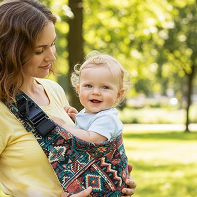 ÉCHARPE DE PORTAGE BÉBÉ | LumaWrap™ - Bebe - nise