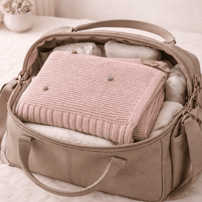 COUVERTURE BEBE AU TRICOT | LinoaBaby™ - Bebe - nise