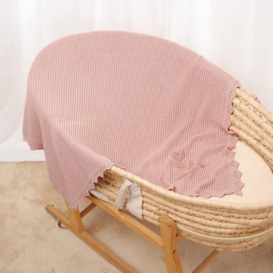 COUVERTURE BEBE AU TRICOT | Douceur Thermorégulatrice - Bebe - nise