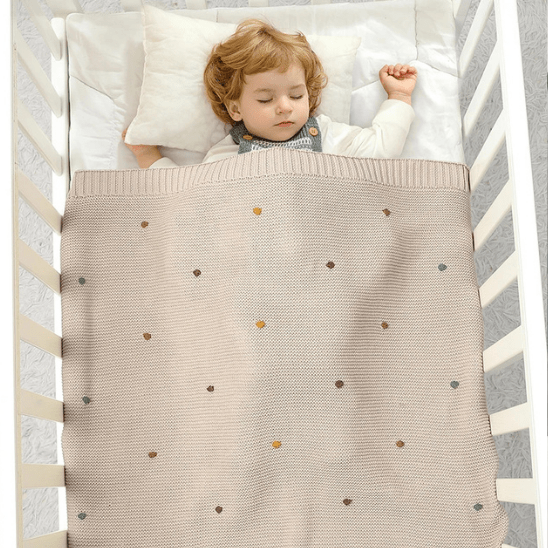 COUVERTURE BEBE AU TRICOT | LinoaBaby™ - Bebe - nise