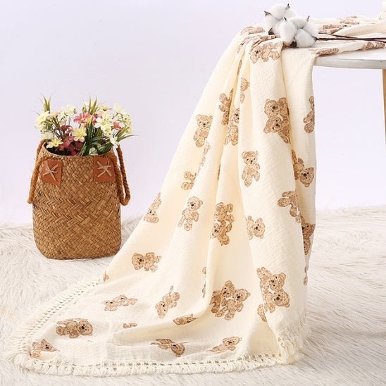 COUVERTURE BEBE BRODEE | Douceur Câlineo™ - Bebe - nise