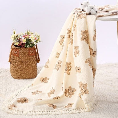 COUVERTURE BEBE BRODEE | Douceur Câlineo™ - Bebe - nise