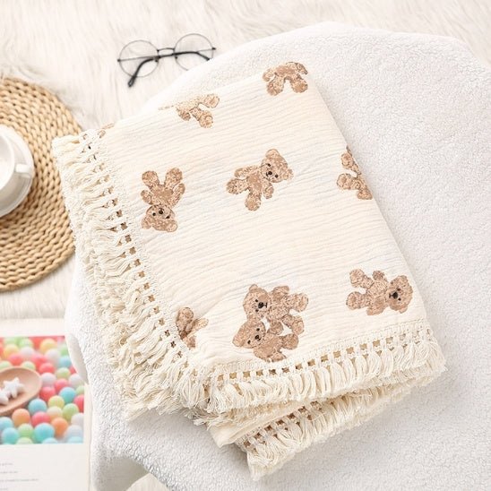 COUVERTURE BEBE BRODEE | Douceur Câlineo™ - Bebe - nise