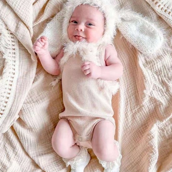 COUVERTURE BEBE BRODEE | Douceur Câlineo™ - Bebe - nise