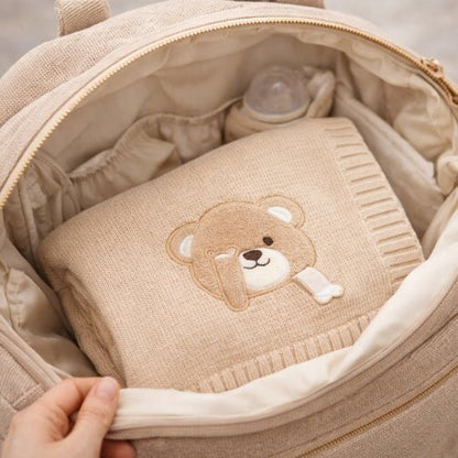 COUVERTURE BEBE TRICOT | Douceur Premium - Bebe - nise