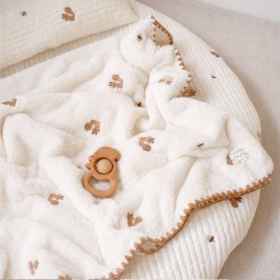 COUVERTURE EN POLAIRE BEBE | Nuageon™ - Bebe - nise