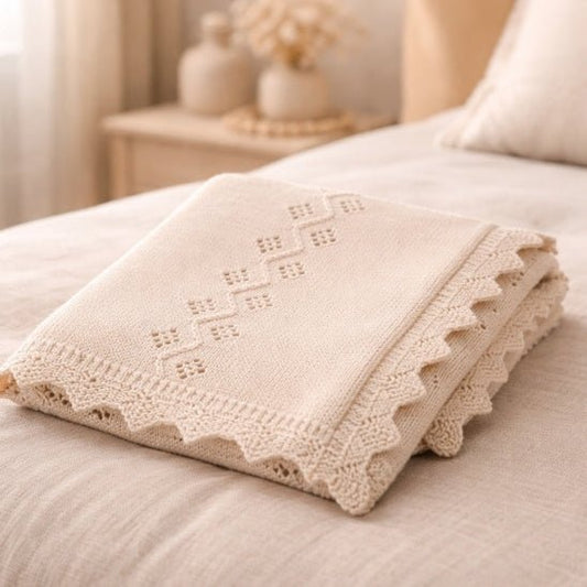 COUVERTURE CROCHET BEBE | Belluna™ - Bebe - nise