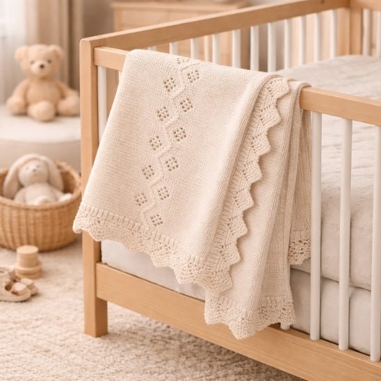 COUVERTURE CROCHET BEBE | Belluna™ - Bebe - nise