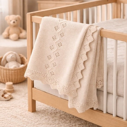 COUVERTURE CROCHET BEBE | Belluna™ - Bebe - nise