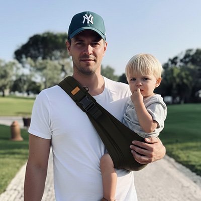 ECHARPE PORTE BEBE | Étreinte Nature™ - Bebe - nise