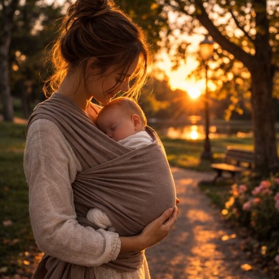 écharpe de portage nouveau - né facile | Moëly™ - Bebe - nise