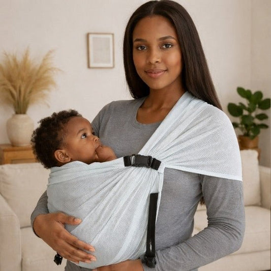 ÉCHARPE DE PORTAGE PHYSIOLOGIQUE | Ergonomique 0 - 20kg - Bebe - nise