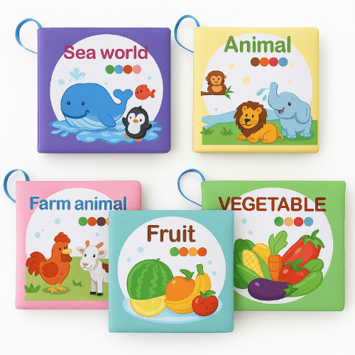 LIVRE BEBE EN TISSUS : P’tit Textil™ - Bebe - nise