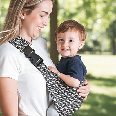 PORTE BEBE ECHARPE | Feuilline™ - Bebe - nise